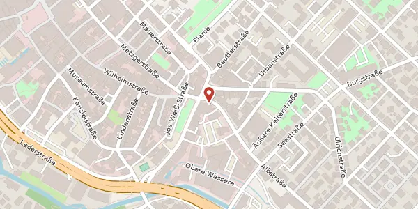 Karte der Umgebung von Albstraße 2, 72764 Reutlingen