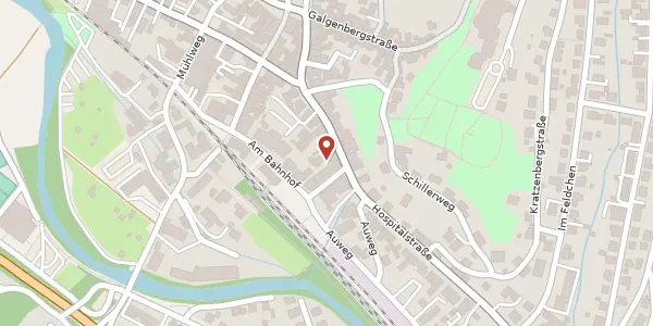 Karte der Umgebung von Hospitalstraße 36, 35216 Biedenkopf
