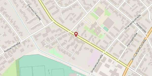 Karte der Umgebung von Voerder Str. 135, 46535 Dinslaken