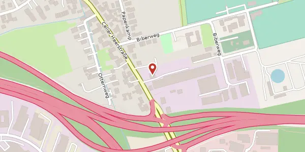 Karte der Umgebung von Celler Heerstraße 172, 38114 Braunschweig