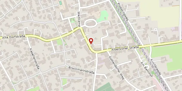 Karte der Umgebung von Albersloher Str. 7, 48317 Drensteinfurt