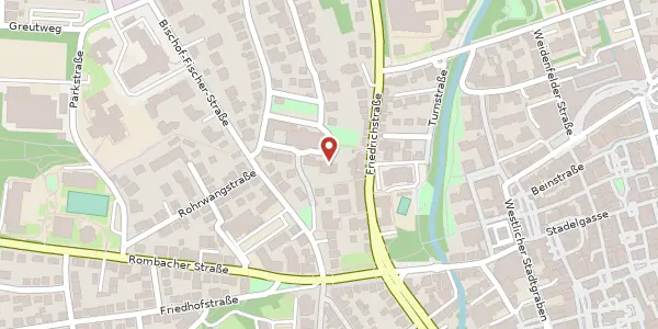 Karte der Umgebung von Bohlstraße 10, 73430 Aalen