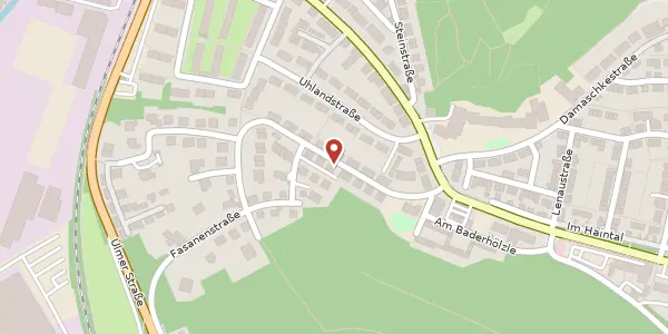 Karte der Umgebung von Hölderlinstraße 70, 89522 Heidenheim