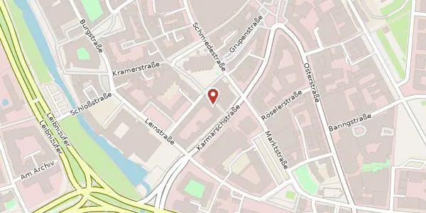 Karte der Umgebung von Köbelingerstraße 1, 30159 Hannover