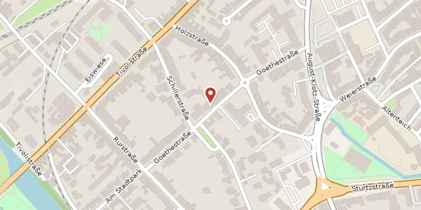 Karte der Umgebung von Goethestr. 18, 52349 Düren