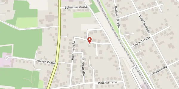 Karte der Umgebung von Oftersheimer Straße 13, 01689 Weinböhla