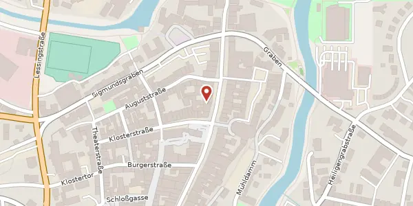 Karte der Umgebung von Ludwigstr. 18, 95028 Hof