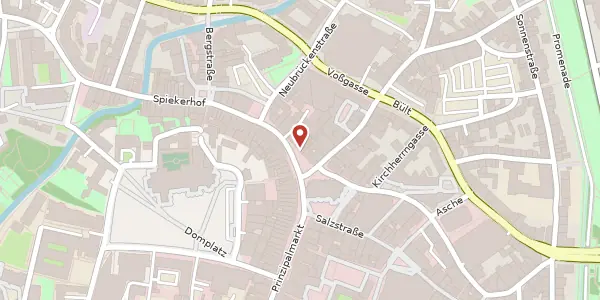 Karte der Umgebung von Drubbel 17-18, 48143 Münster