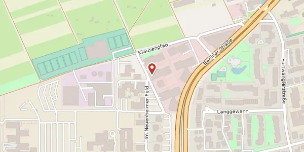 Karte der Umgebung von Im Neuenheimer Feld 582, 69120 Heidelberg