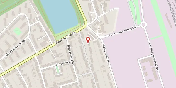 Karte der Umgebung von Zur Wolfskuhl 17, 47279 Duisburg