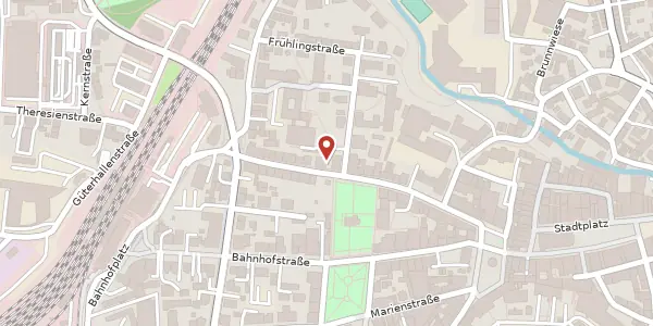Karte der Umgebung von Ludwigstr. 22, 83278 Traunstein