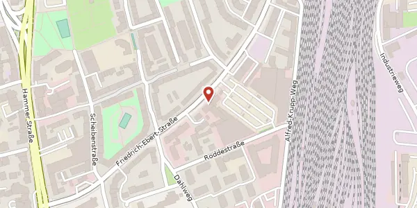 Karte der Umgebung von Friedrich-Ebert-Str. 151, 48153 Münster