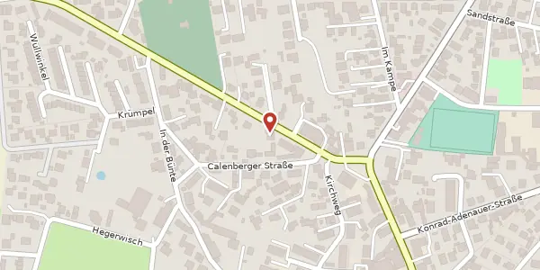 Karte der Umgebung von Alte Ricklinger Straße 6, 30823 Garbsen