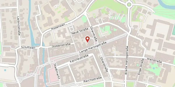 Karte der Umgebung von Lange Herzogstraße 47, 38300 Wolfenbüttel