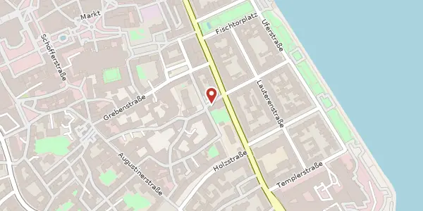 Karte der Umgebung von Weintorstraße 16, 55116 Mainz