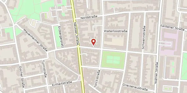 Karte der Umgebung von Blücherstraße 9-11, 50733 Köln