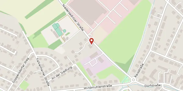 Karte der Umgebung von Niedersedlitzer Straße 80, 01257 Dresden