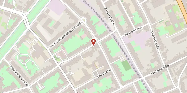Karte der Umgebung von Königstr. 11, 53113 Bonn