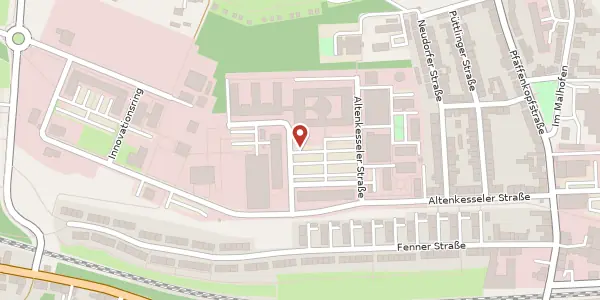 Karte der Umgebung von Altenkesseler Straße 17, 66115 Saarbrücken