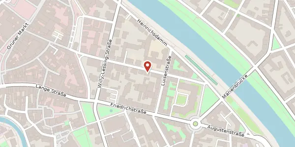 Karte der Umgebung von Franz-Ludwig-Str. 22, 96047 Bamberg
