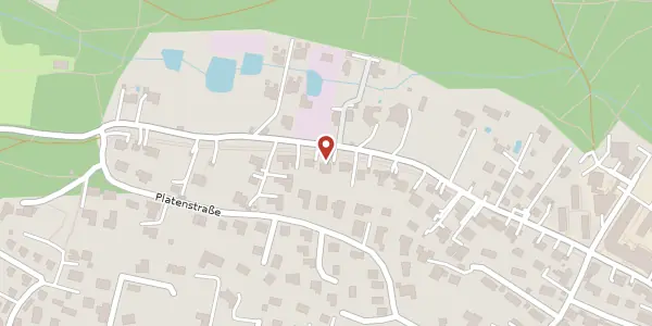 Karte der Umgebung von Rudelsweiherstr. 45, 91054 Erlangen