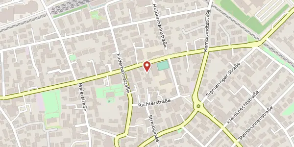 Karte der Umgebung von Vaihinger Straße 39, 70567 Stuttgart