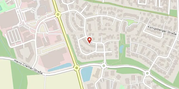 Karte der Umgebung von Kolberger Straße 86, 50374 Erftstadt