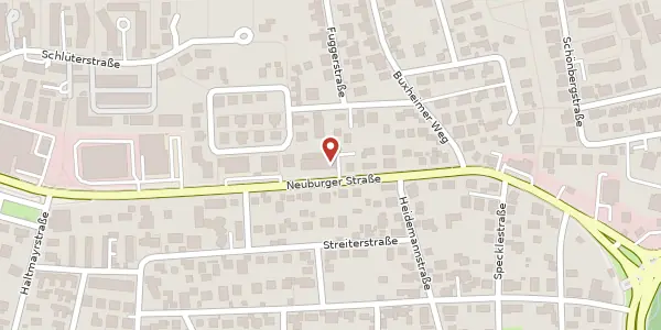 Karte der Umgebung von Neuburger Str. 45, 85057 Ingolstadt