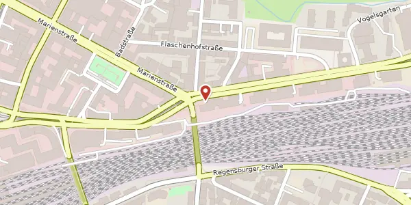Karte der Umgebung von Bahnhofstr. 30, 90402 Nürnberg