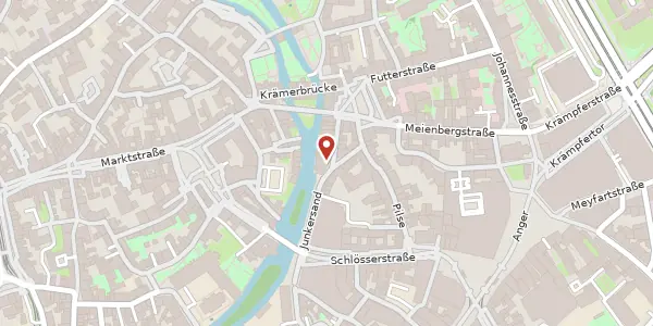 Karte der Umgebung von Kürschnergasse 1/2, 99084 Erfurt