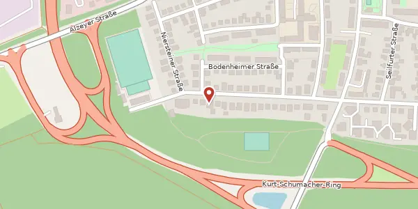 Karte der Umgebung von Paul-Hessemer-Str. 96, 65428 Rüsselsheim