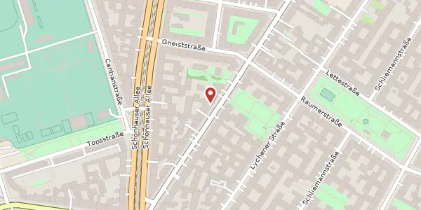 Karte der Umgebung von Pappelallee 78-79, 10437 Berlin