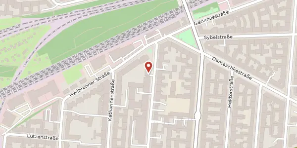 Karte der Umgebung von Karlsruher Straße 18 b, 10711 Berlin