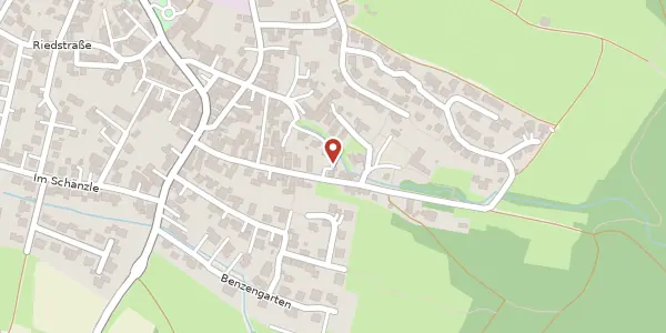 Karte der Umgebung von Waldstraße 25a, 77948 Friesenheim (Baden)