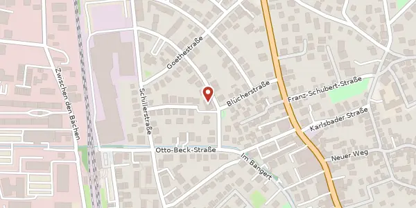 Karte der Umgebung von Heinrichstr. 6, 64625 Bensheim