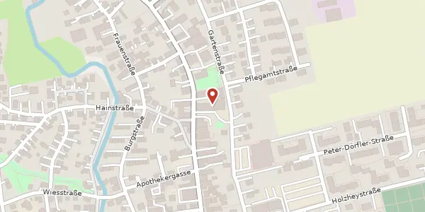 Karte der Umgebung von Fuggerstr. 42, 86830 Schwabmünchen