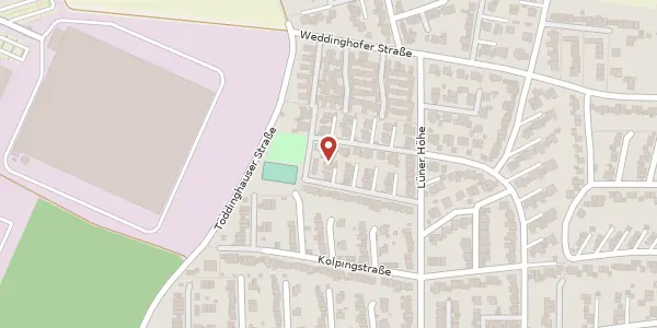 Karte der Umgebung von Josef-Rissel-Str. 15 b, 59174 Kamen