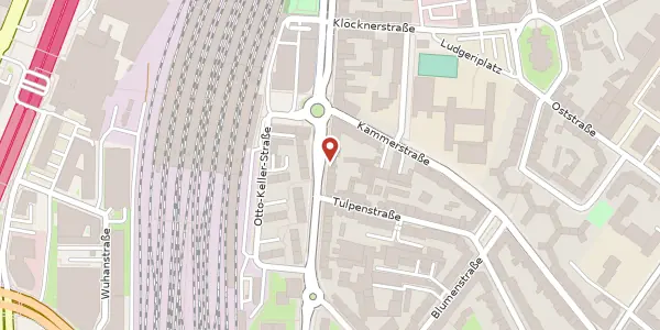Karte der Umgebung von Neudorferstr. 59, 47057 Duisburg