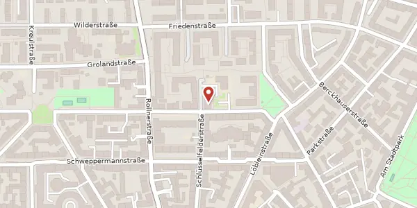 Karte der Umgebung von Schillerstraße 14, 90409 Nürnberg