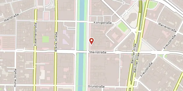 Karte der Umgebung von Königsallee 50, 40212 Düsseldorf