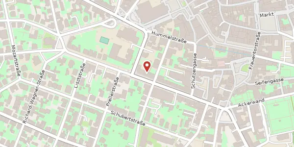 Karte der Umgebung von Steubenstraße 30, 99423 Weimar