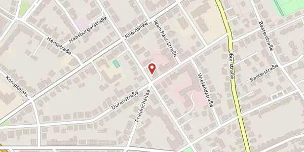Karte der Umgebung von Kronprinzenstr. 20, 53173 Bonn