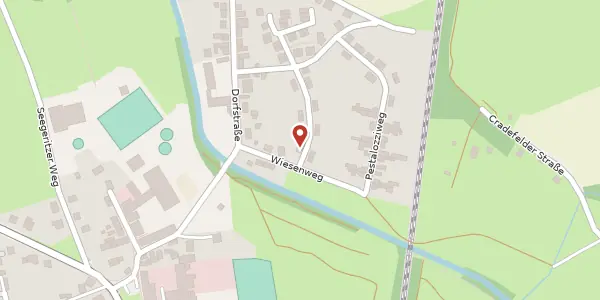 Karte der Umgebung von Fröbelweg 1, 04425 Taucha