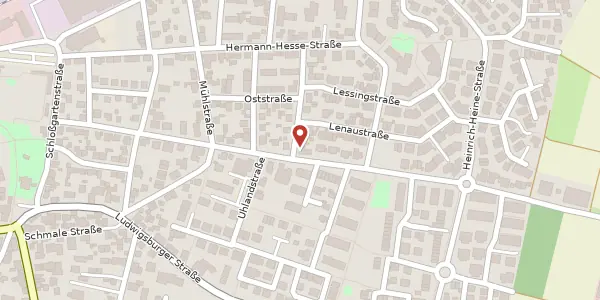 Karte der Umgebung von Hölderlinstraße 2, 74343 Sachsenheim