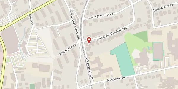 Karte der Umgebung von Hinterm Bruch 6, 21423 Winsen (Aller)