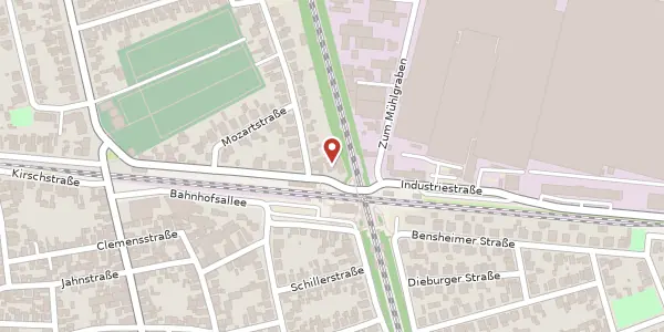 Karte der Umgebung von Industriestraße 12, 68642 Bürstadt
