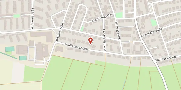 Karte der Umgebung von Wallauer Str. 16, 65191 Wiesbaden