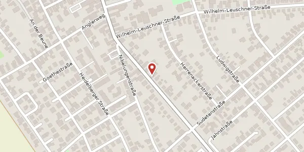 Karte der Umgebung von Gernsheimer Str. 14, 64584 Biebesheim