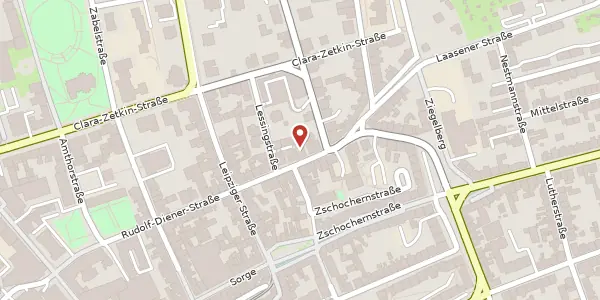 Karte der Umgebung von Laasener Straße 15, 07545 Gera