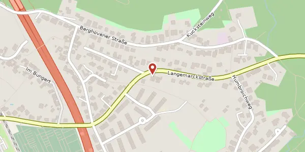 Karte der Umgebung von Langemarckstr. 56 a, 53227 Bonn